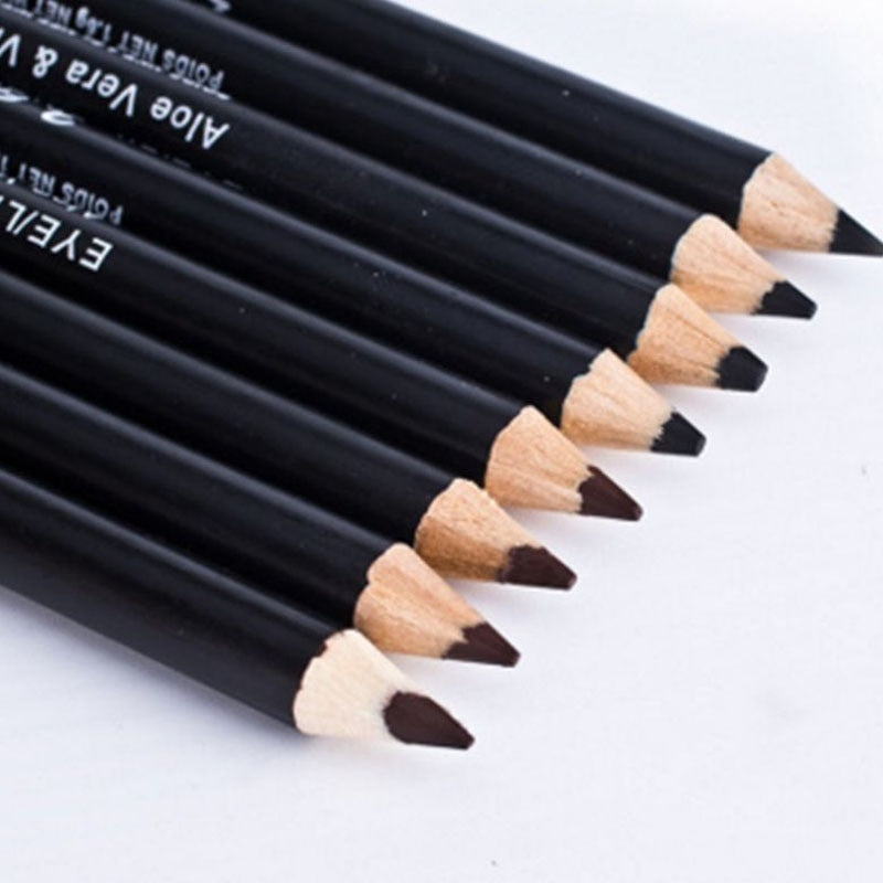 Waterproof Eyeliner Black Brown Eyebrow Pencil Soft Matte Eyeliner Lasting Eyes Makeup Cosmetic