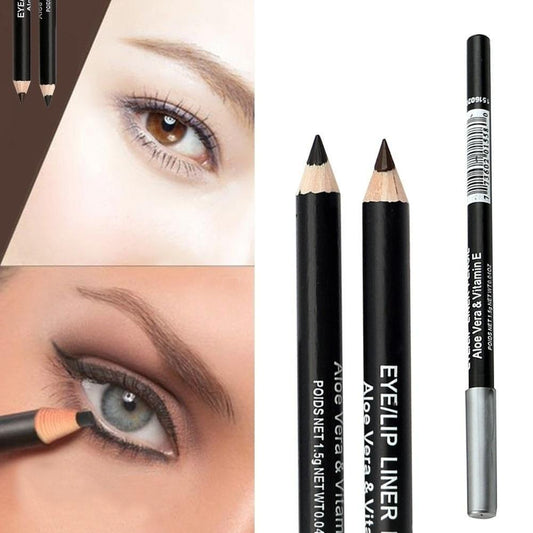 Waterproof Eyeliner Black Brown Eyebrow Pencil Soft Matte Eyeliner Lasting Eyes Makeup Cosmetic