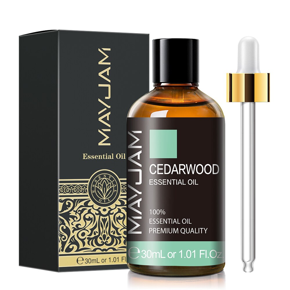 MAJYAM 30ml Pure Natural Tea Tree Essential Oils Diffuser Aromatic Oil Eucalyptus Mint Lemon Rosemary Cinnamon Lemongrass Oil