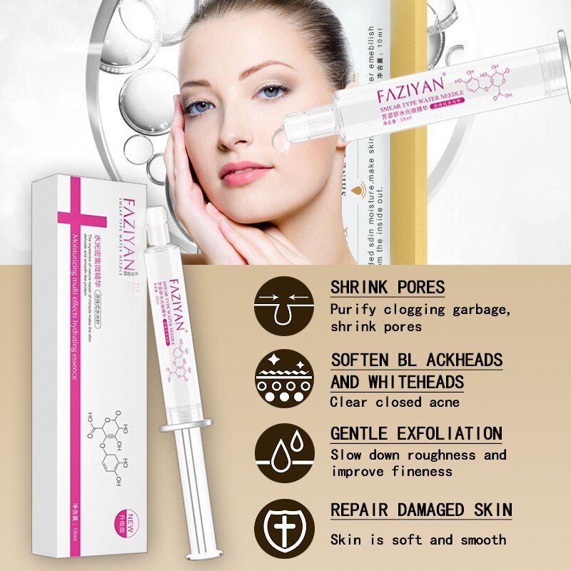 Whitening Moisturizing Retinol Face Serum Hyaluronic Acid Nourish Pores Repair Essence Korean Skin Care Products Cosmetics