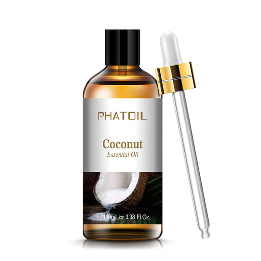100ML Coconut Fragrance Oil for Candle Soap Making Mango Apple Banana Grape Cherry Watermelon Lemon Passion Fruit Flavoring Oil
